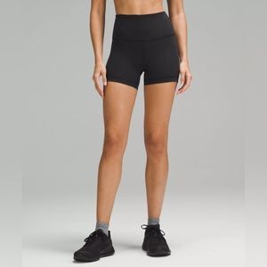 Lululemon Wunder Train 4” High Rise Biker Shorts